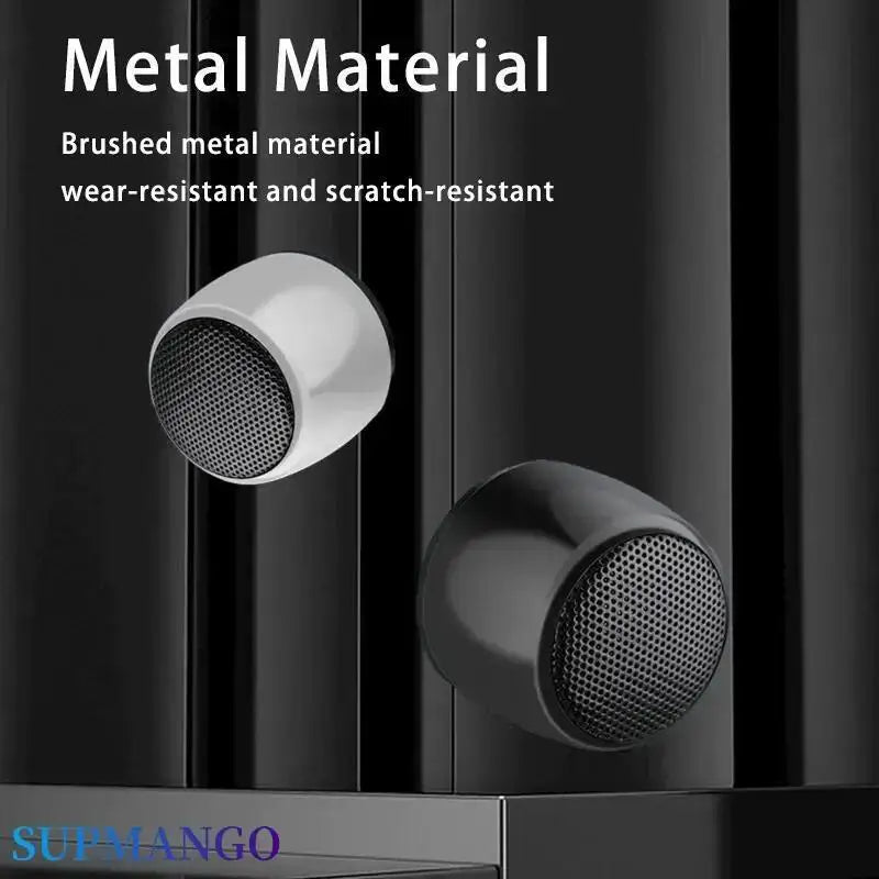 M1 Portable Bluetooth Stereo Speaker with Subwoofer and Microphone for Outdoor Use